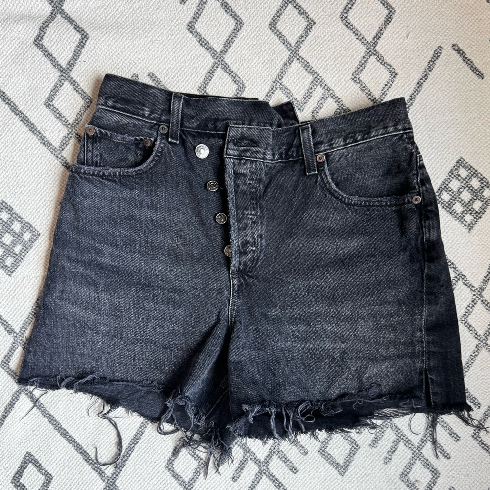 AGOLDE Crisscross jeans Shorts, Hitchhike